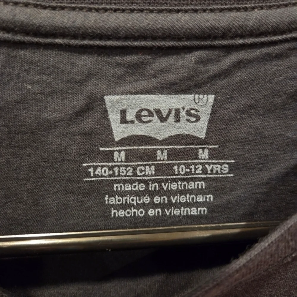 Levi's Big Boys Crew Neck Short Sleeve Graphic T-Shirt Medium 10-12